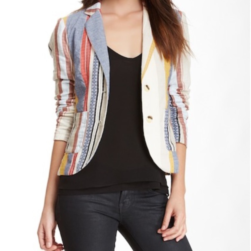 Anthropologie the Odell’s boy blazer size 2